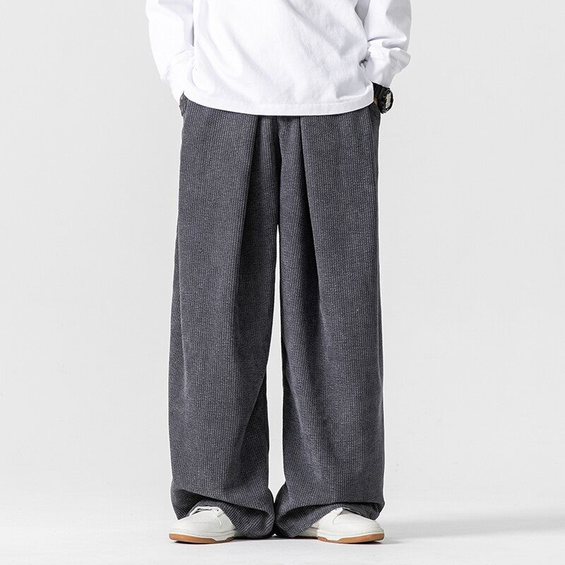 Pantalon Large Velours Homme