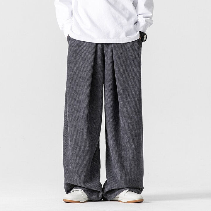 Pantalon Large Velours Homme