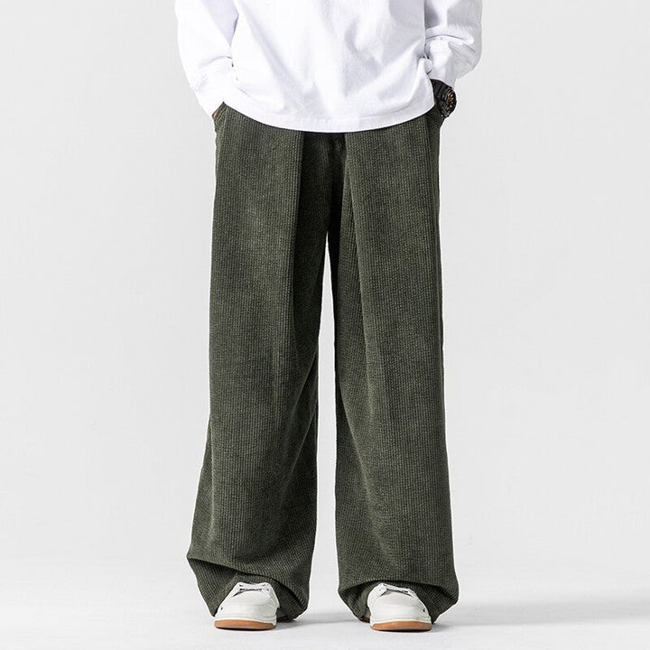 Pantalon Large Velours Homme