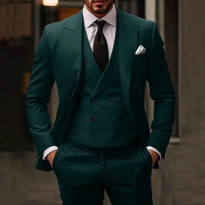 Costume Habillé Croisé Moderne Homme