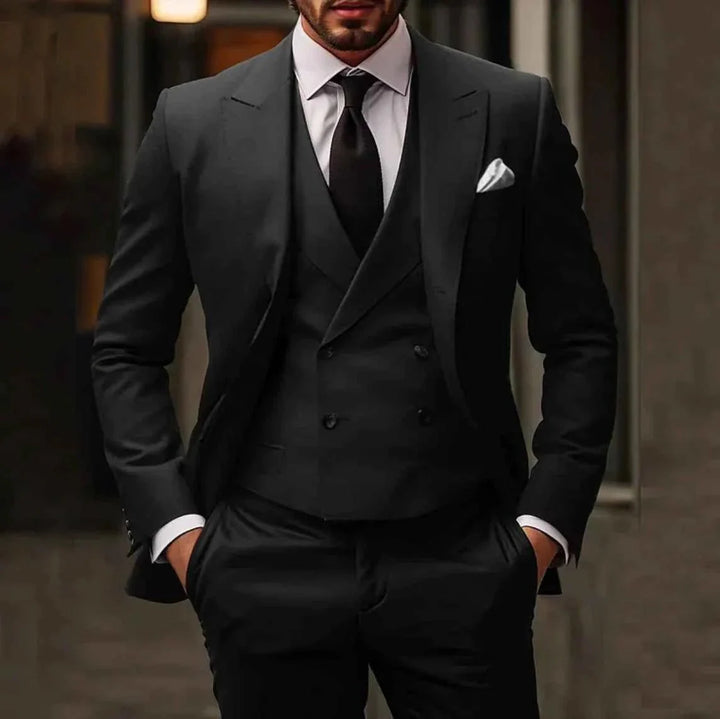 Costume Habillé Croisé Moderne Homme