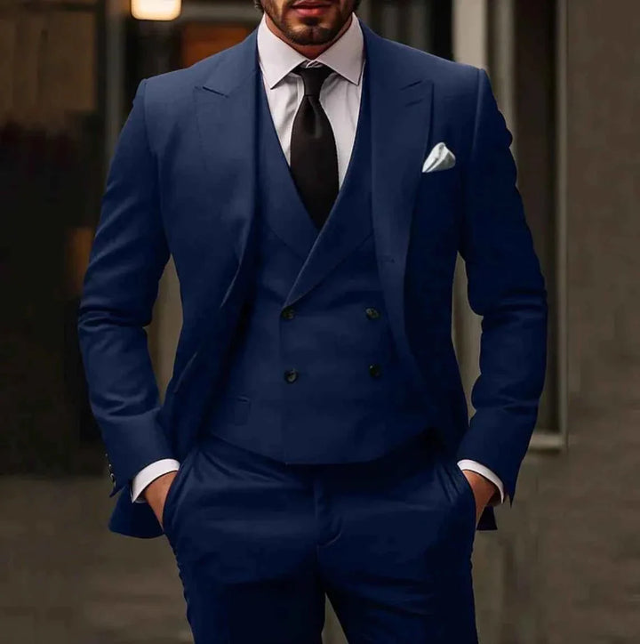 Costume Habillé Croisé Moderne Homme