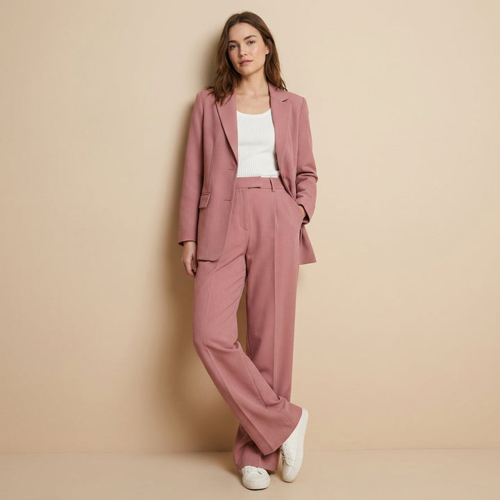 Tailleur Pantalon Élégant Femme
