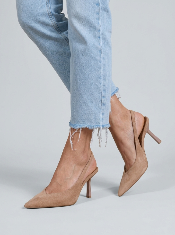 Escarpins Pointus Slingback Femme