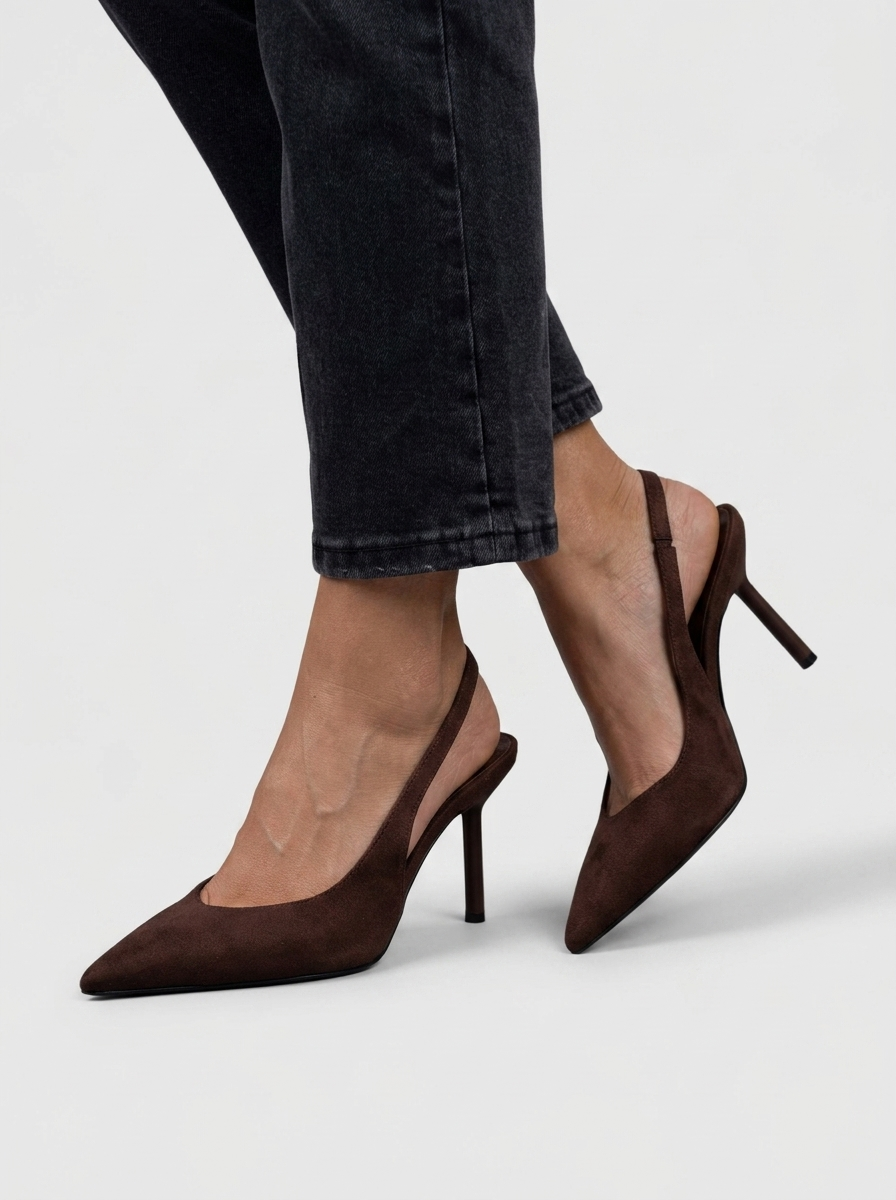 Escarpins Pointus Slingback Femme