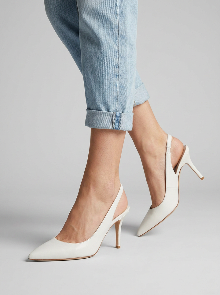 Escarpins Pointus Slingback Femme