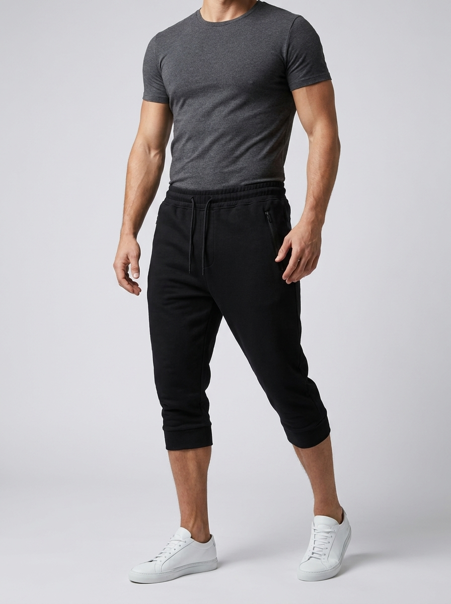 Jogger Court Décontracté Homme