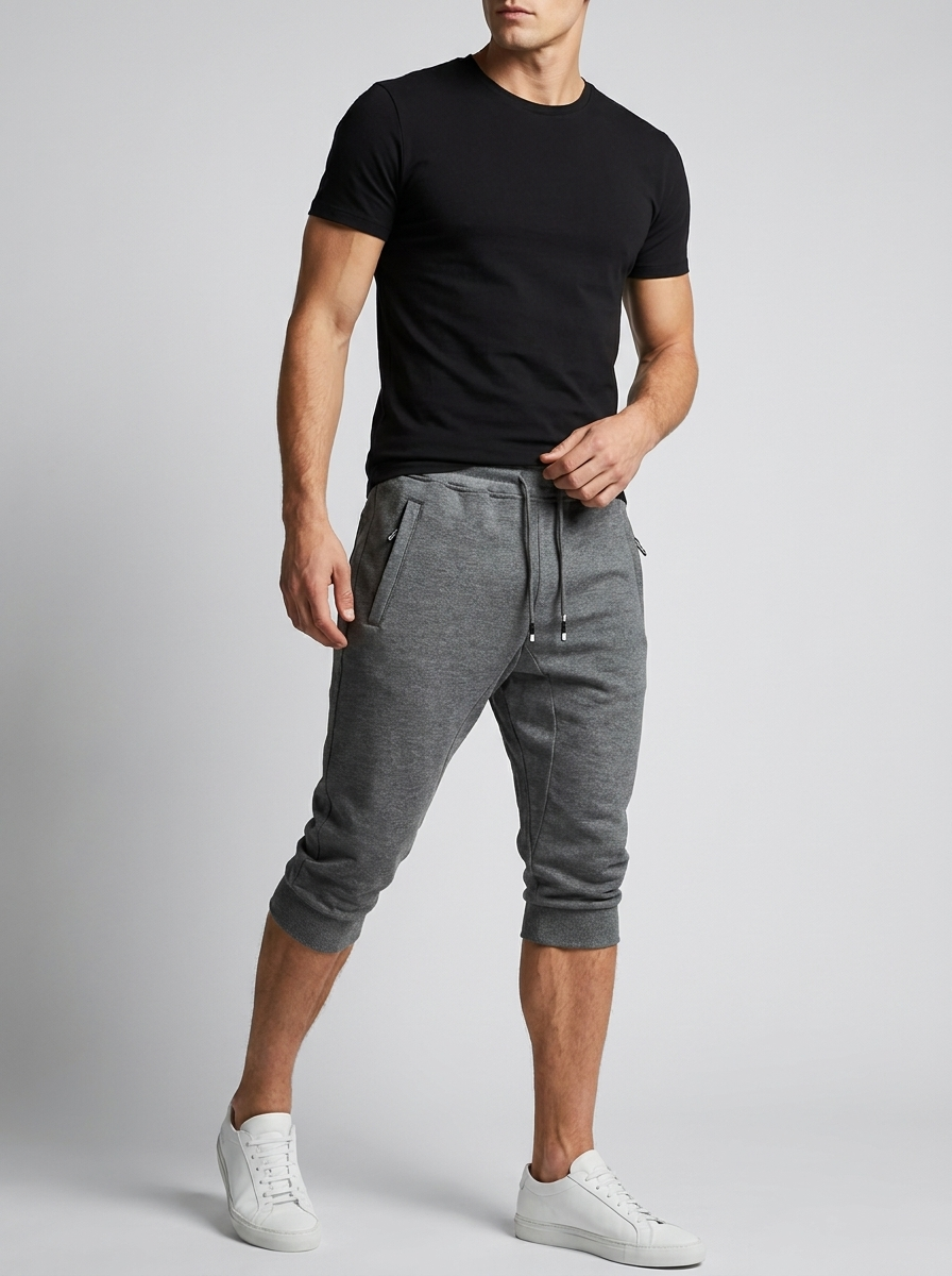 Jogger Court Décontracté Homme