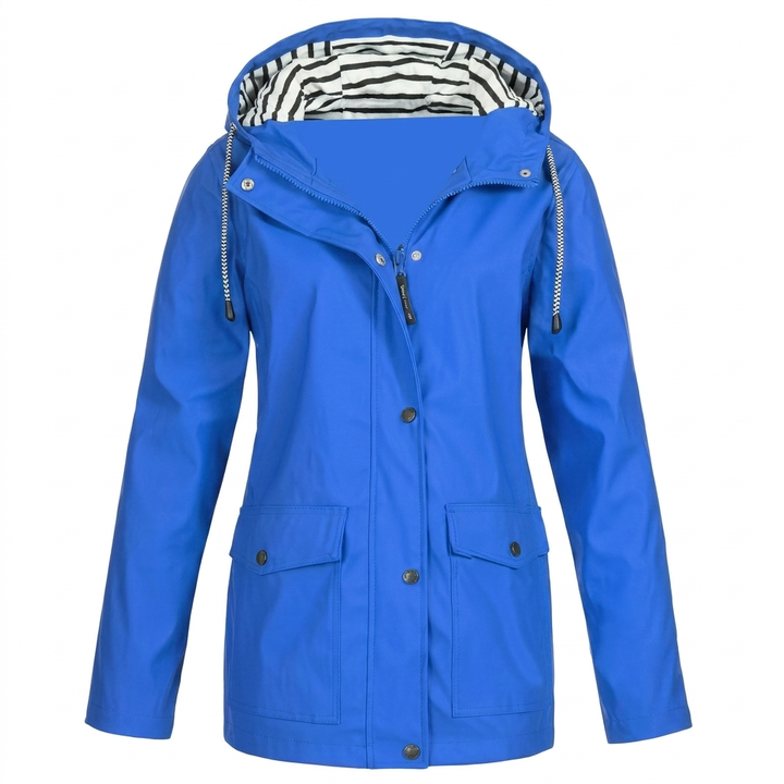 Veste de Pluie à Capuche Femme