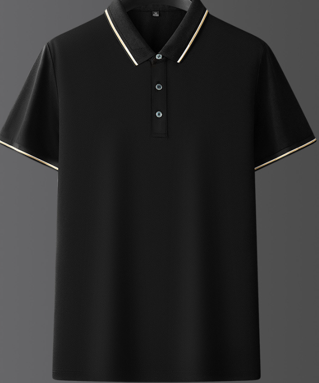Polo Contrasté Décontracté Homme