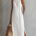 Women's Sleeveless Cutout Midi Dress
