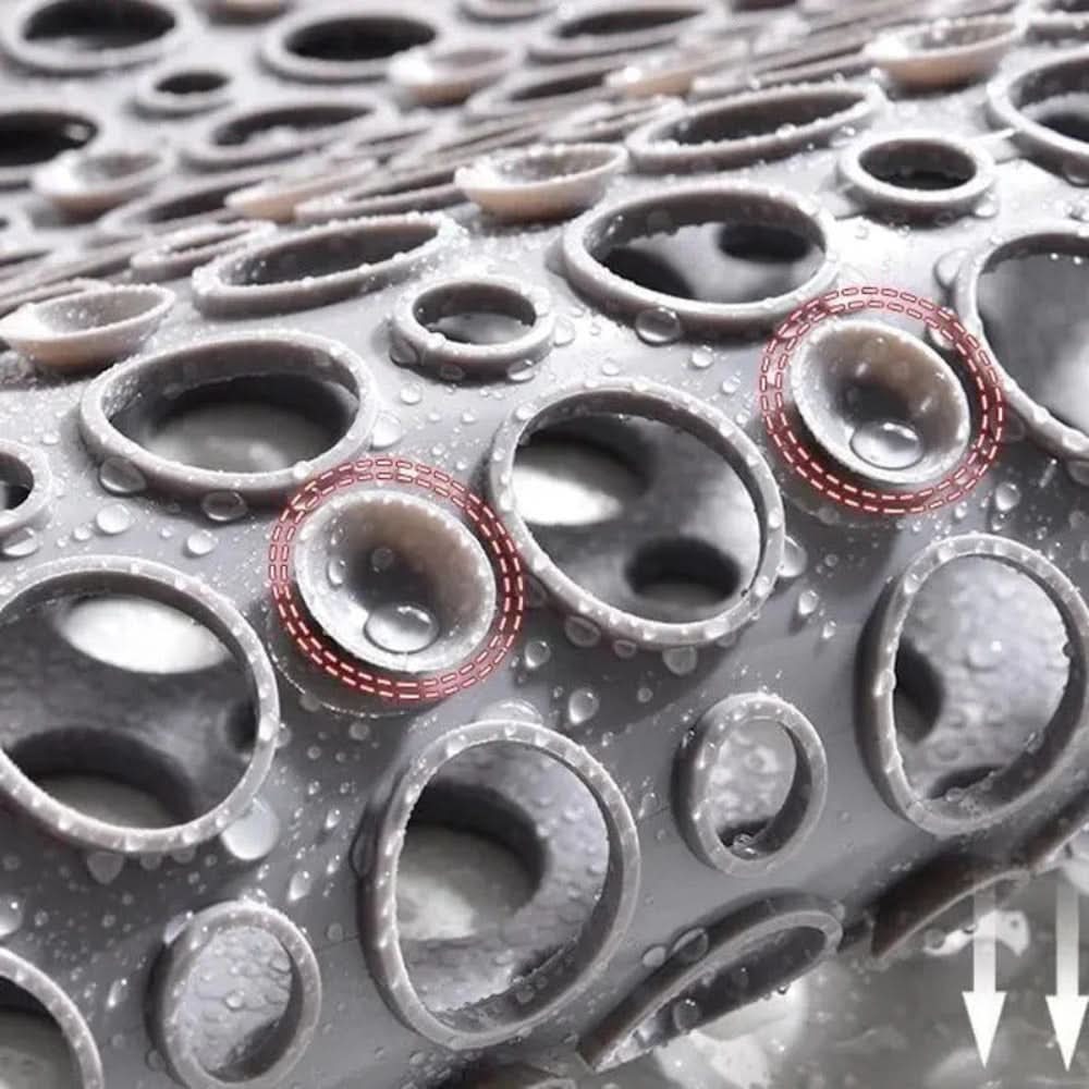 Tapis de Douche Perforé à Drainage Rapide