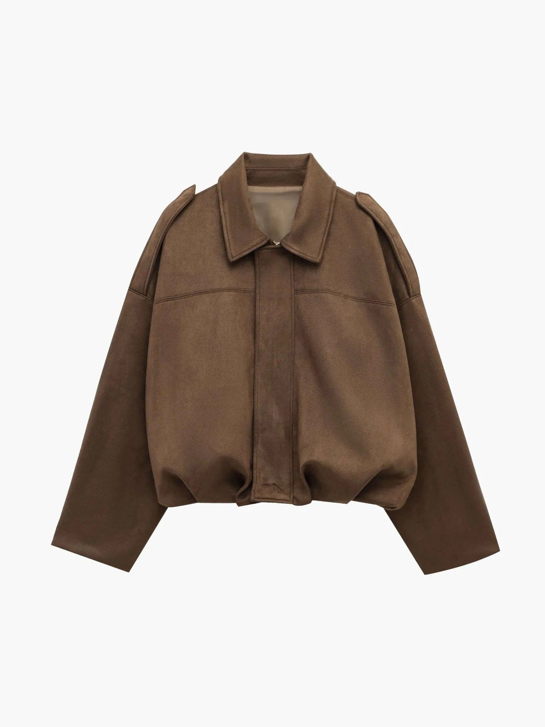 Veste Courte À Col Structuré Femme