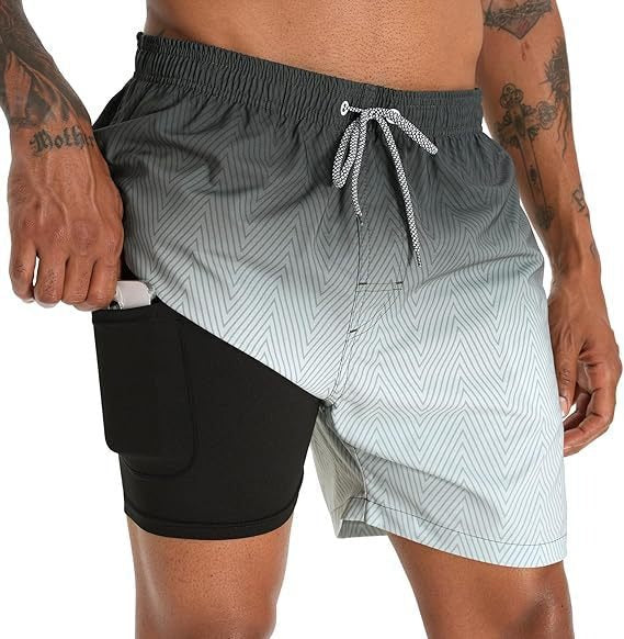 Short De Bain Imprimé Homme