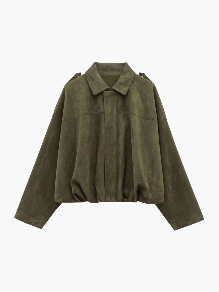 Veste Courte À Col Structuré Femme