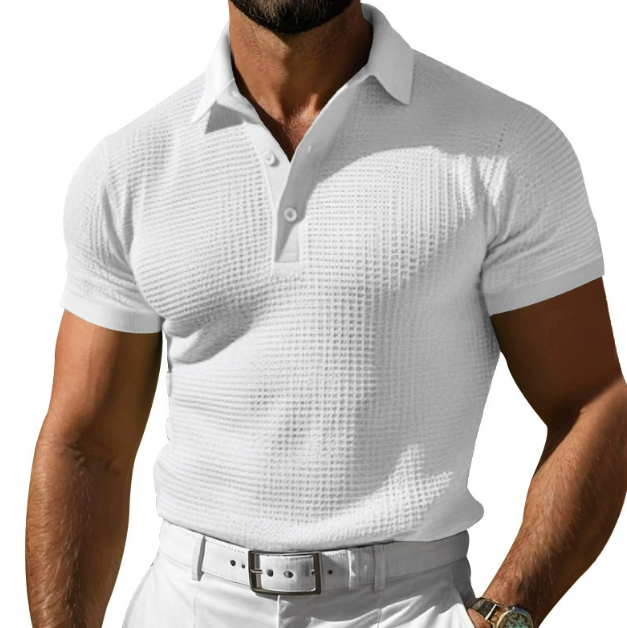 Polo Texturé Homme