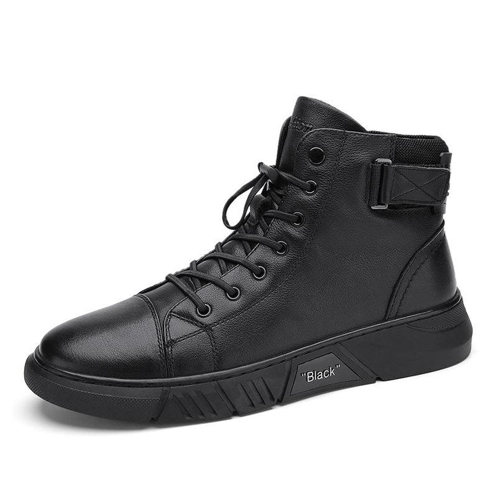 Bottines Montantes à Lacets Homme