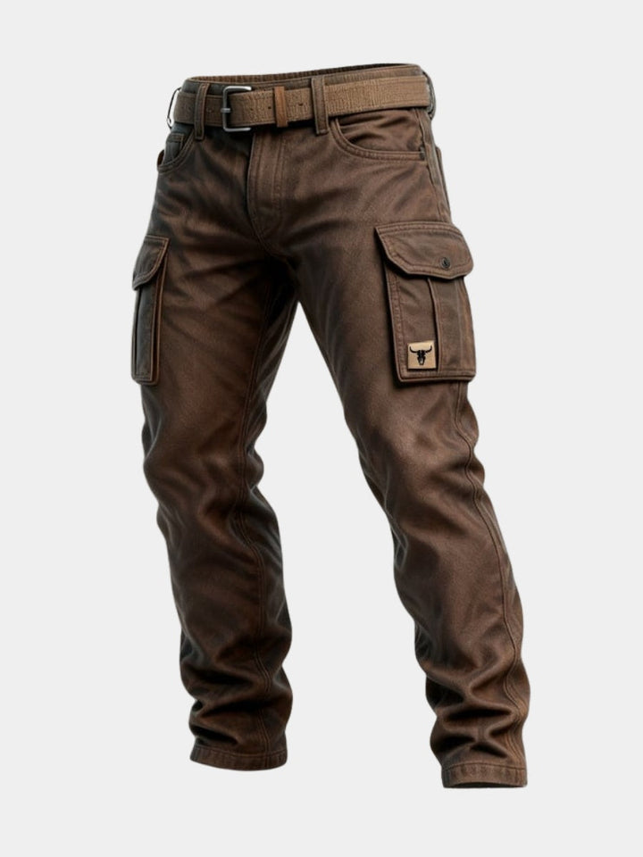 Pantalon Cargo À Poches À Rabat Homme