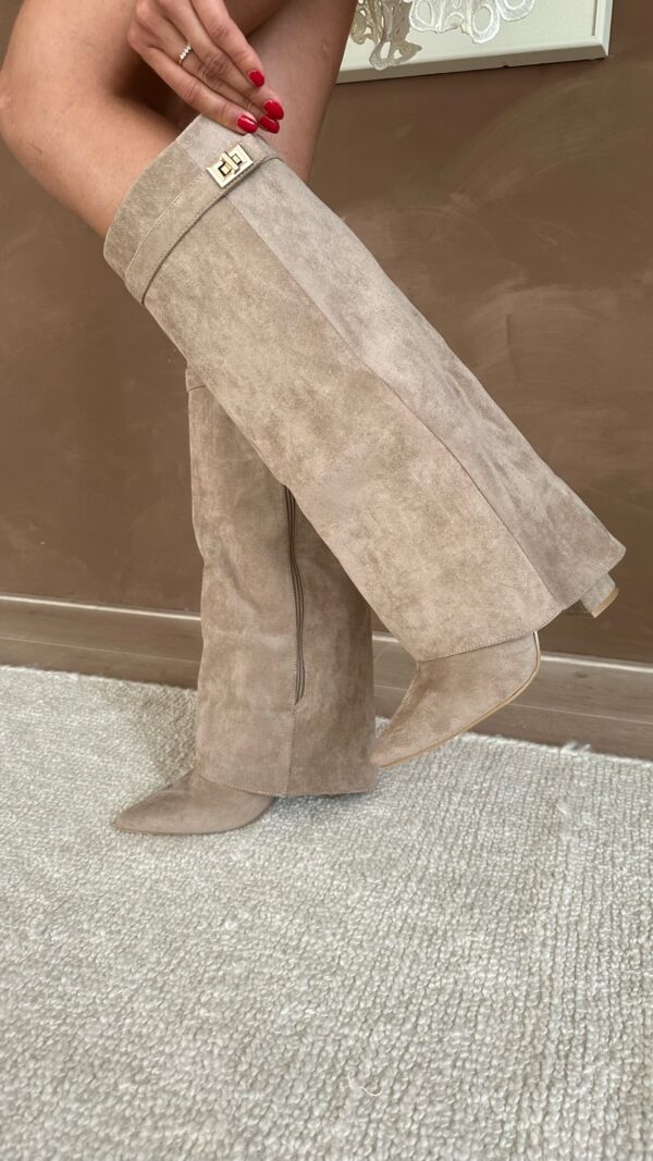Bottes Hautes Bout Pointu Femme