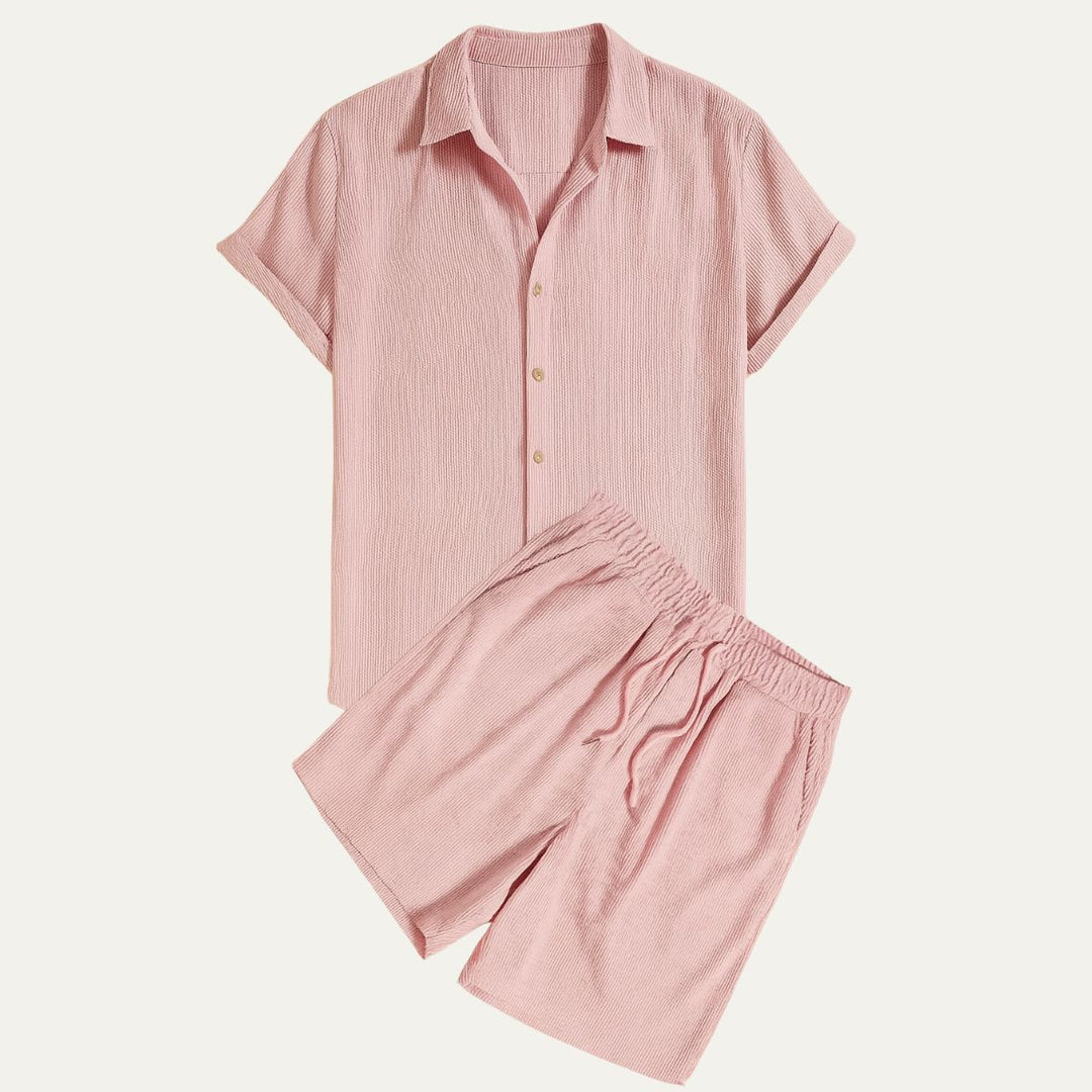 Ensemble avec Chemise et Short Homme
