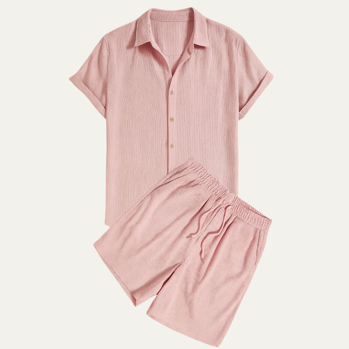 Ensemble avec Chemise et Short Homme