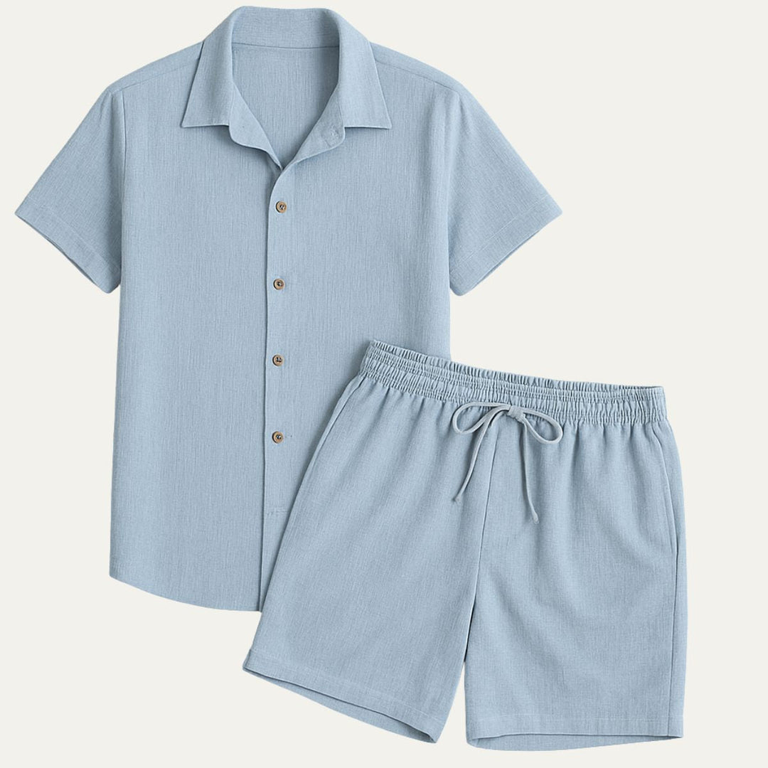 Ensemble avec Chemise et Short Homme