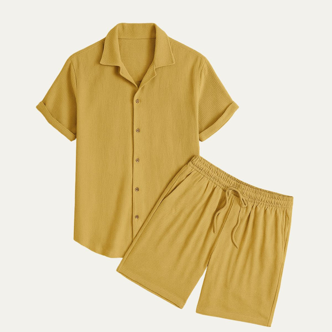 Ensemble avec Chemise et Short Homme