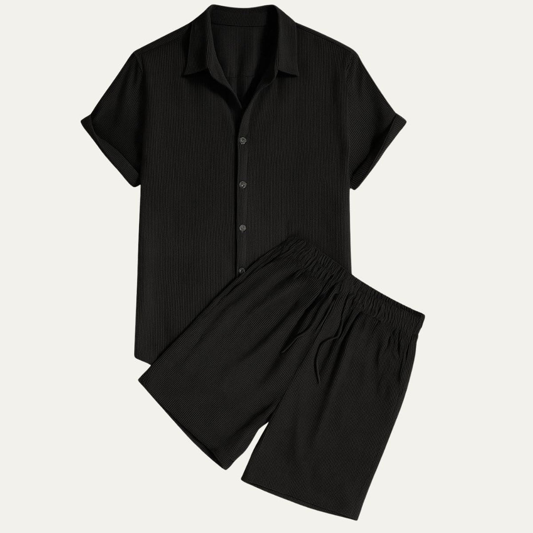 Ensemble avec Chemise et Short Homme