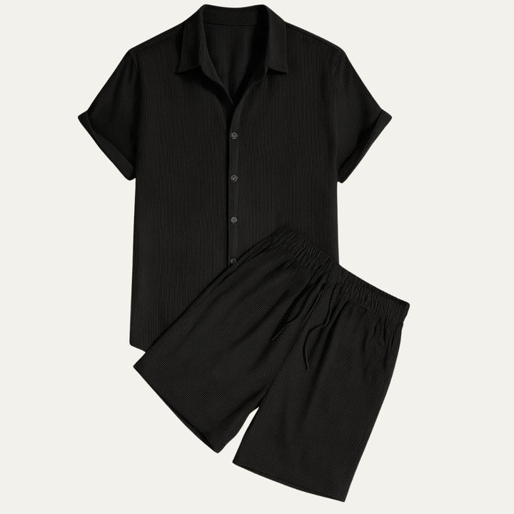 Ensemble avec Chemise et Short Homme