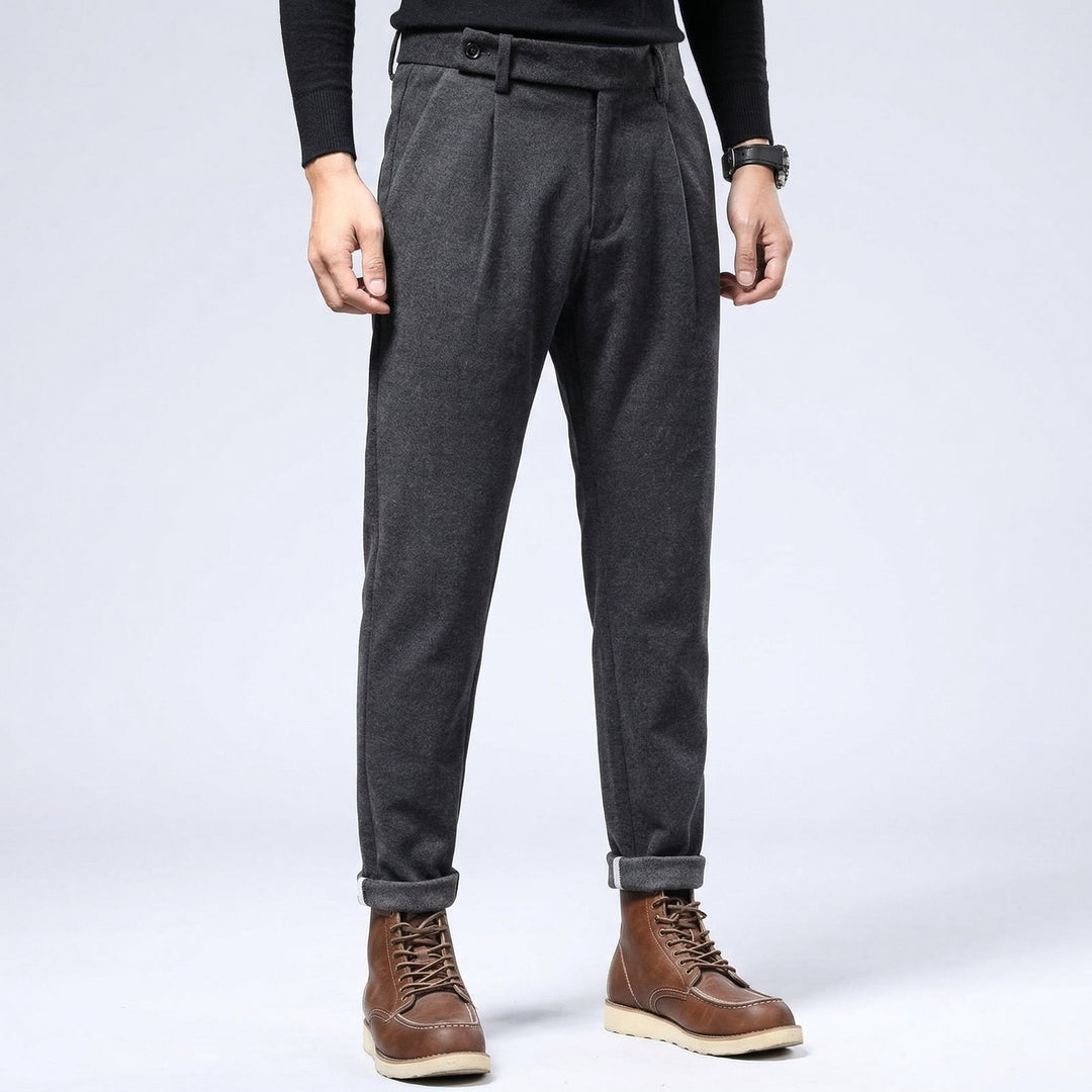 Pantalon Ajusté Élégant Homme