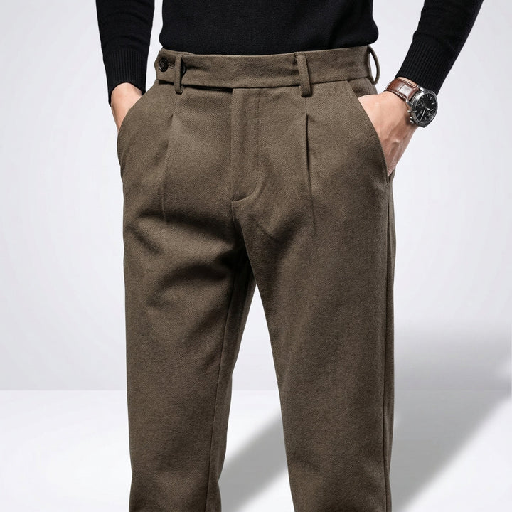 Pantalon Ajusté Élégant Homme