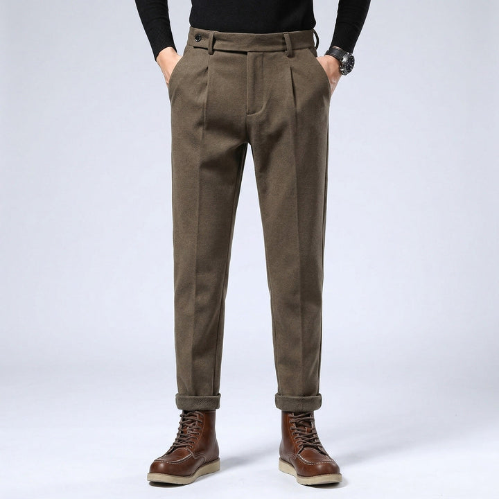 Pantalon Ajusté Élégant Homme