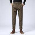 Men's Elegant Slim-Fit Trousers