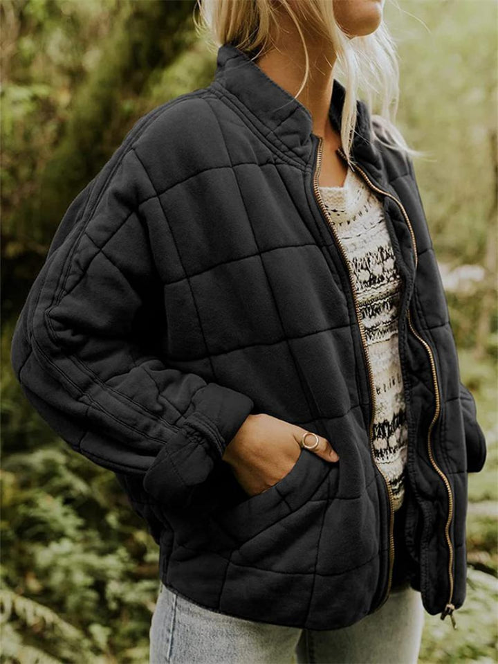 Veste Matelassée Décontractée Femme