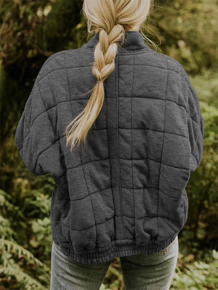 Veste Matelassée Décontractée Femme
