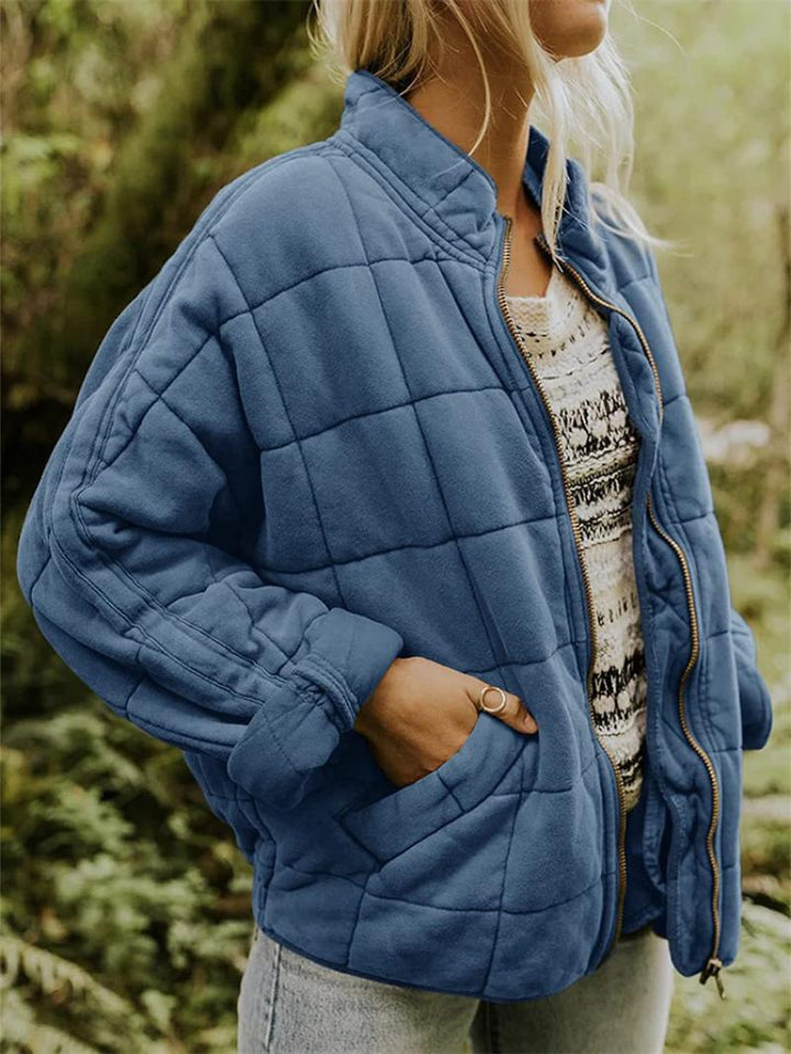 Veste Matelassée Décontractée Femme