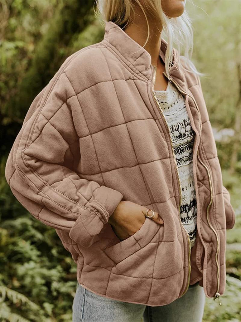 Veste Matelassée Décontractée Femme
