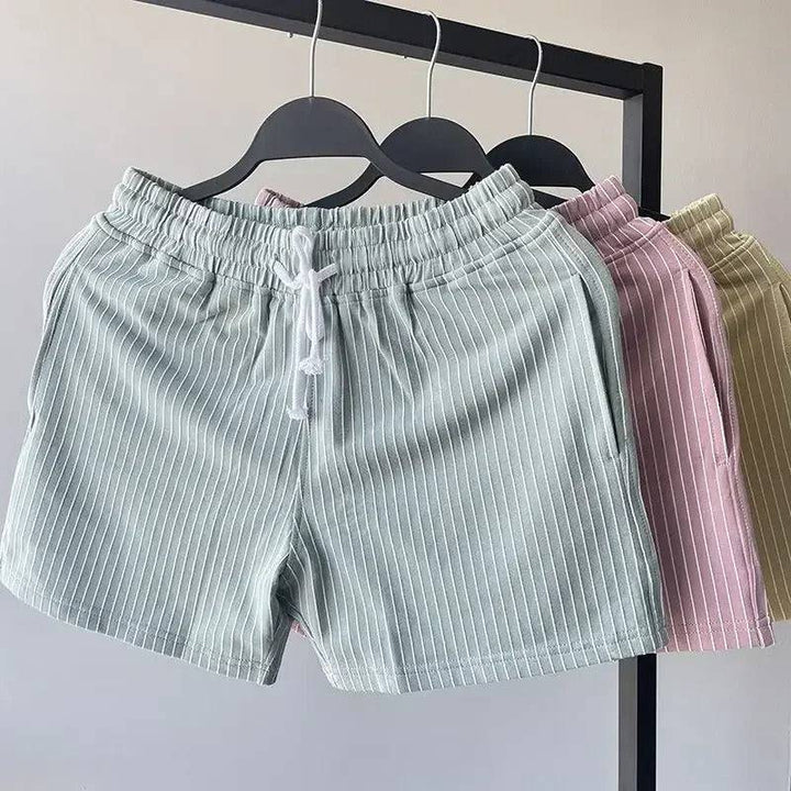 Short de Bain Rayé Homme