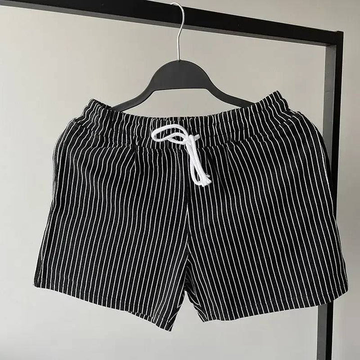 Short de Bain Rayé Homme
