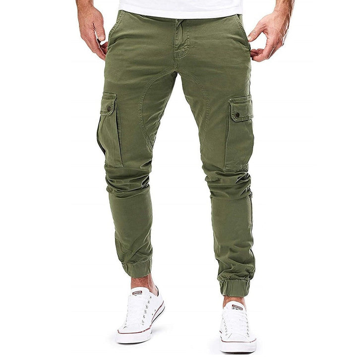Pantalon Cargo à Chevilles Resserrées Homme