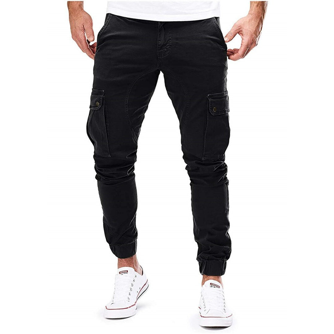 Pantalon Cargo à Chevilles Resserrées Homme