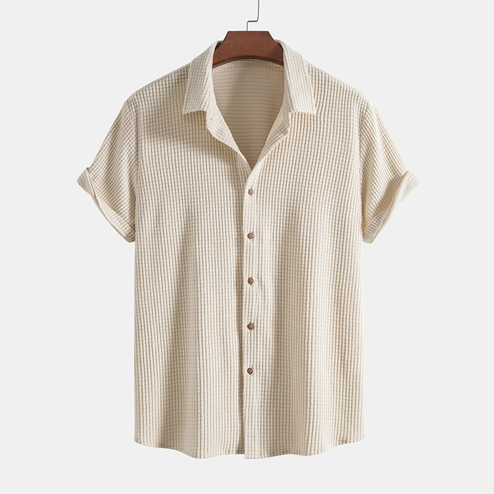 Ensemble Chemise Short Rayé Homme