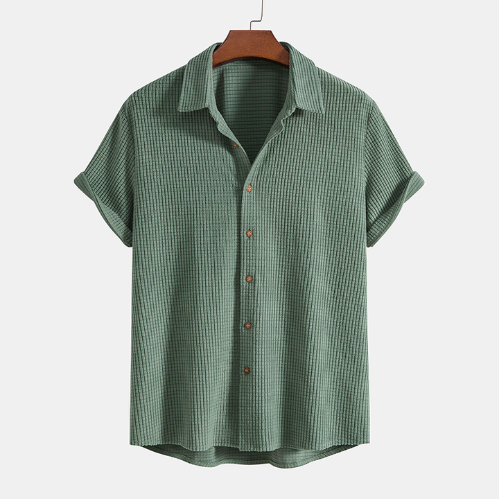 Ensemble Chemise Short Rayé Homme