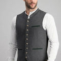Elegant Men's Buttoned Cardigan
