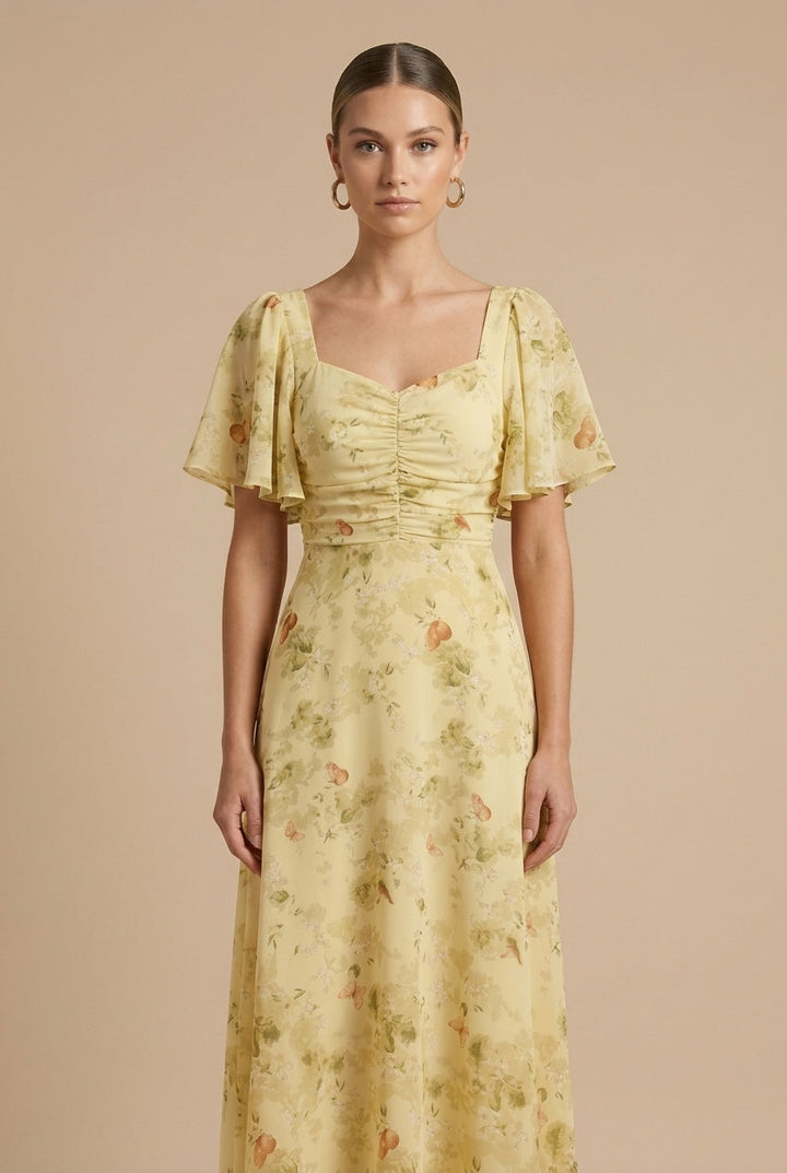 Robe Longue Fleurie Femme