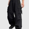 Pantalon Cargo Ample à Poches Latérales Homme