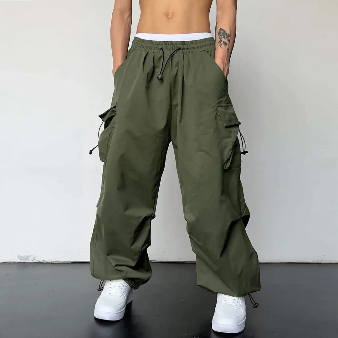 Pantalon Cargo Oversize Homme