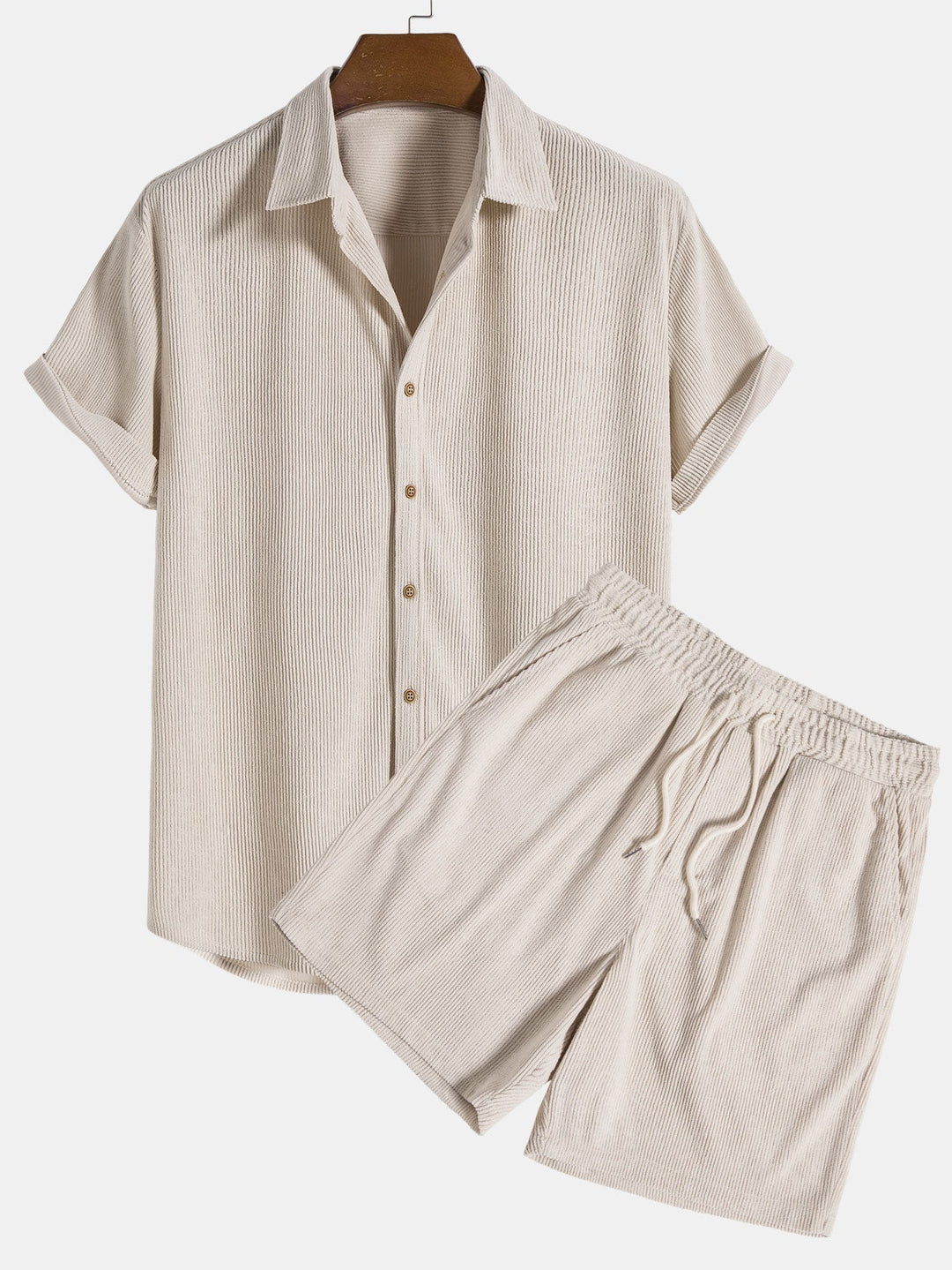 Ensemble Chemise Short Décontracté Homme