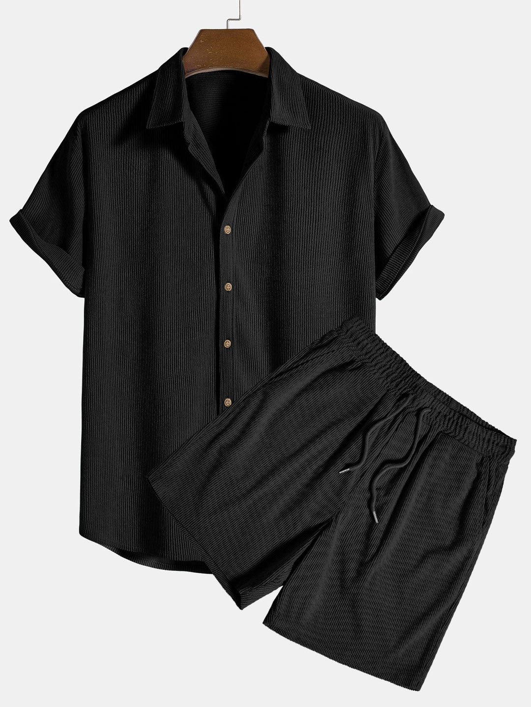 Ensemble Chemise Short Décontracté Homme