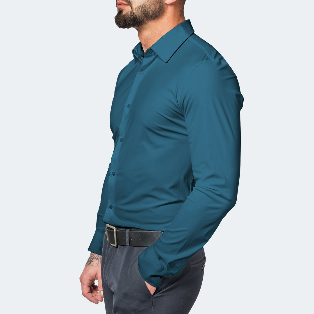 Chemise Stretch Élégante Homme